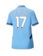 Manchester City Kevin De Bruyne #17 Heimtrikot für Frauen 2024-25 Kurzarm